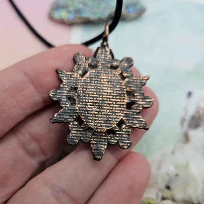 Dreamweaver Baroque Spider Opal Necklace